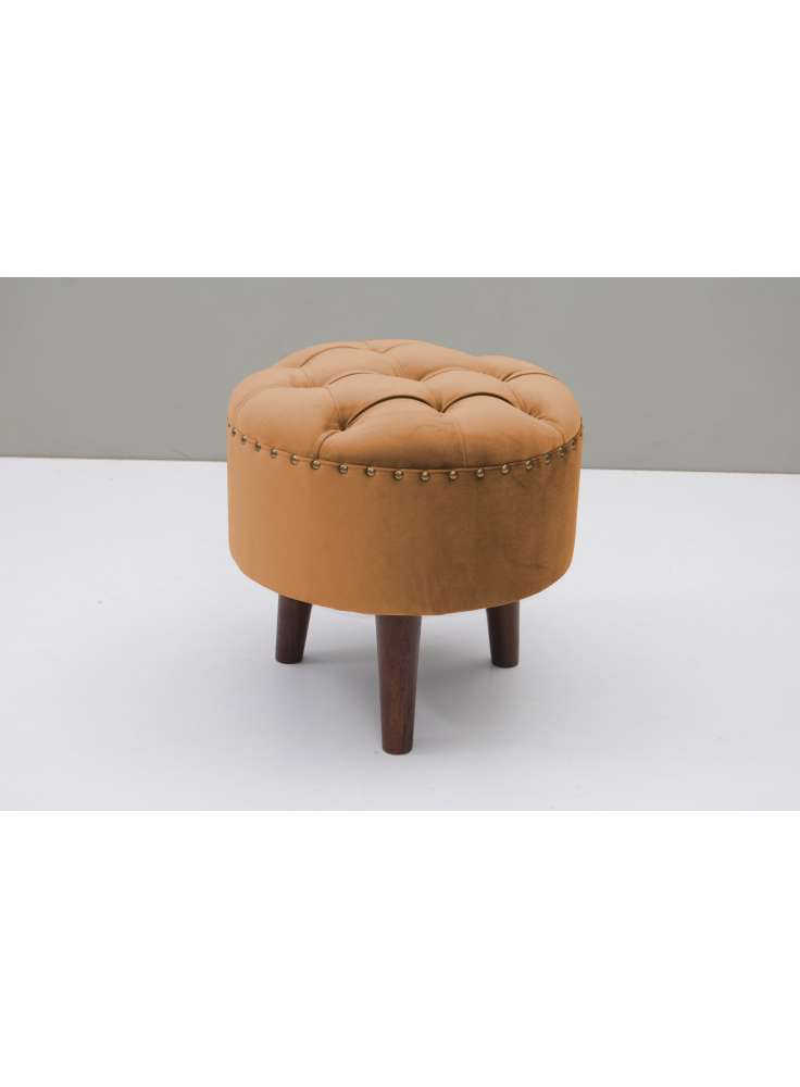 MUSTARDO TUFFTED STOOL