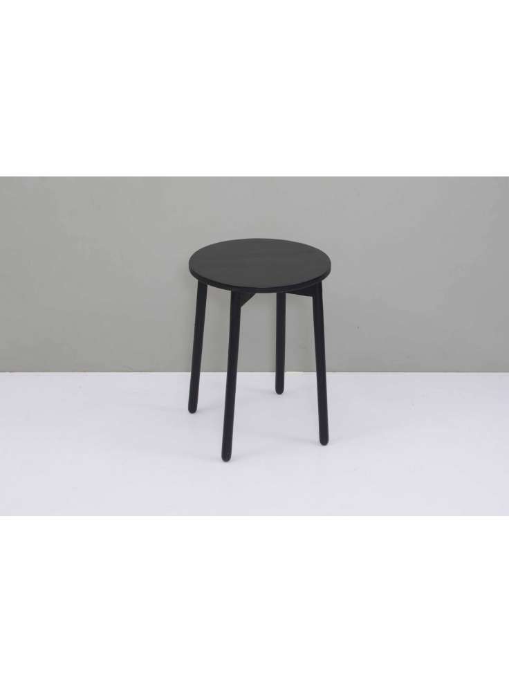 BLACK SOLID STOOL
